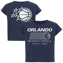 Orlando Magic Sportiqe Women's Athletic Club Collection Alana Premium Cropped T-Shirt On Sale