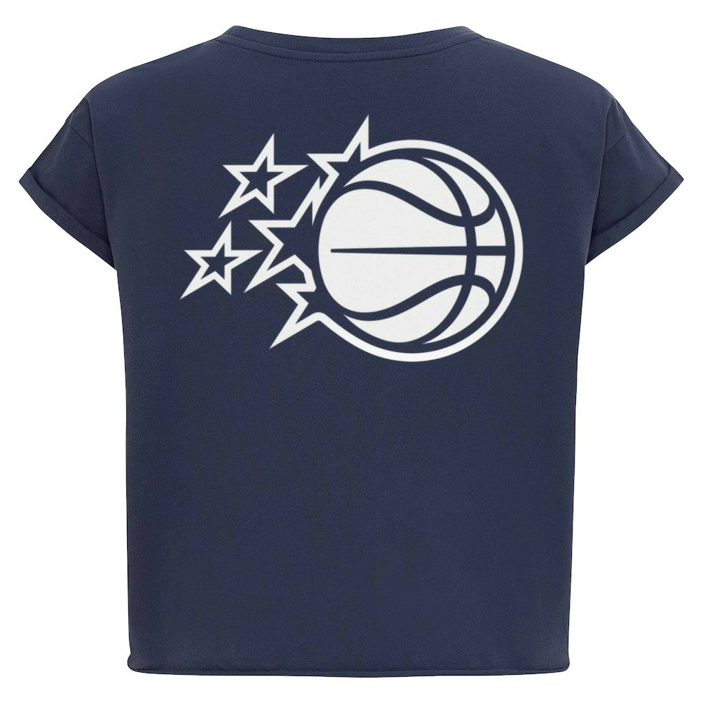 Orlando Magic Sportiqe Women's Athletic Club Collection Alana Premium Cropped T-Shirt On Sale