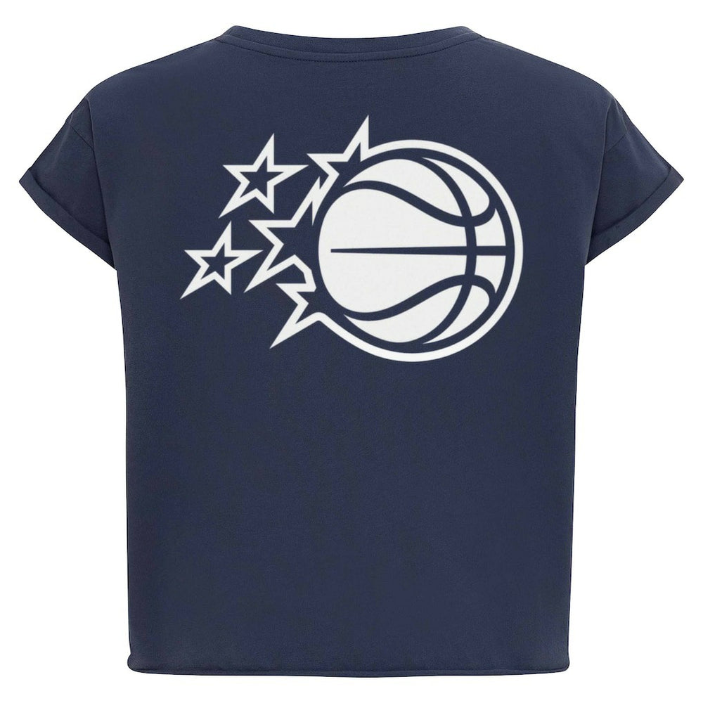 Orlando Magic Sportiqe Women's Athletic Club Collection Alana Premium Cropped T-Shirt On Sale