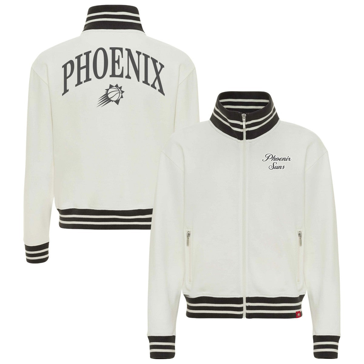 Phoenix Suns Sportiqe Women's Athletic Club Collection Sutton French Terry Full-Zip Jacket Discount