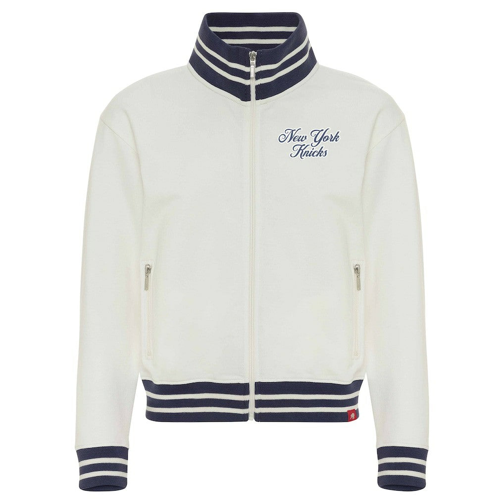New York Knicks Sportiqe Women's Athletic Club Collection Sutton French Terry Full-Zip Jacket On Sale