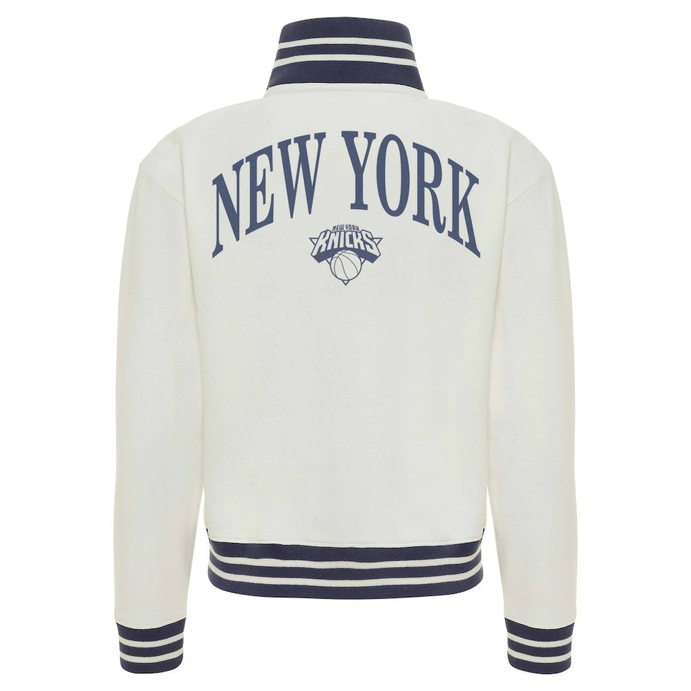 New York Knicks Sportiqe Women's Athletic Club Collection Sutton French Terry Full-Zip Jacket On Sale