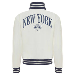 New York Knicks Sportiqe Women's Athletic Club Collection Sutton French Terry Full-Zip Jacket On Sale
