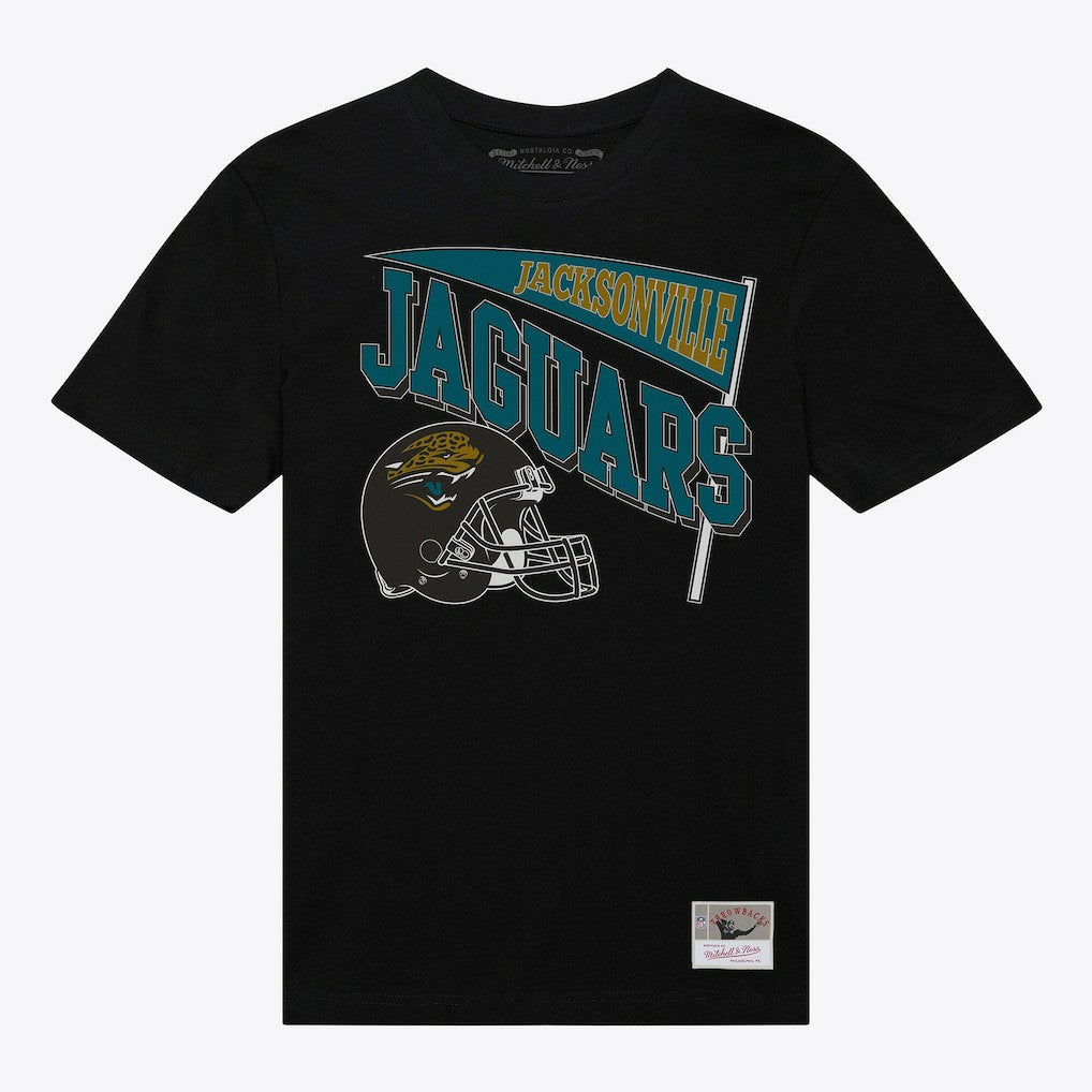 Jacksonville Jaguars Mitchell & Ness Women's Team Dynamic Boyfriend T-Shirt