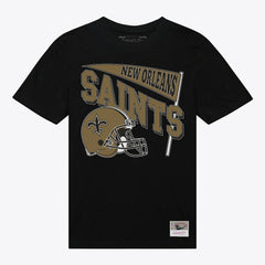 New Orleans Saints Mitchell & Ness Women's Team Dynamic Boyfriend T-Shirt