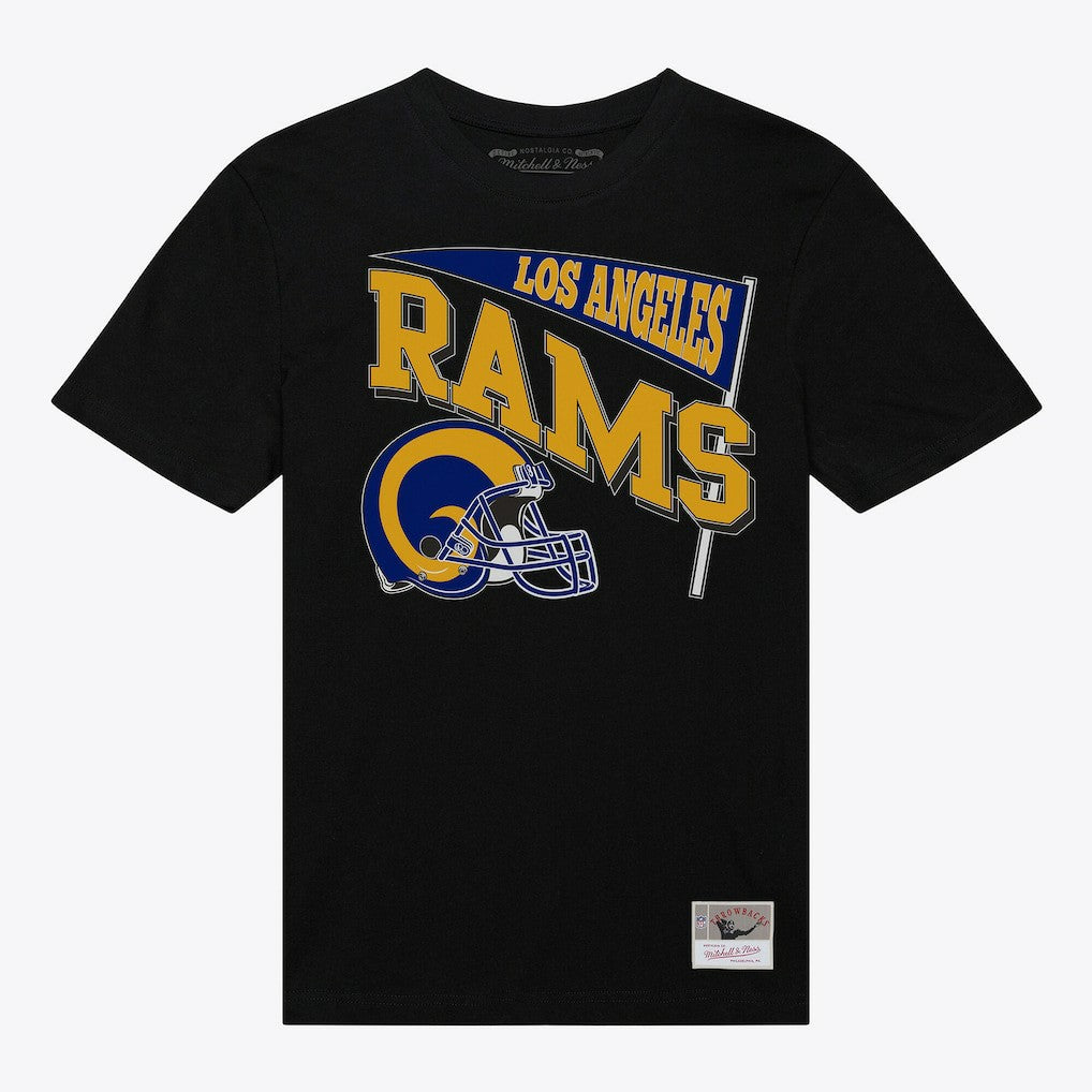 Los Angeles Rams Mitchell & Ness Women's Team Dynamic Boyfriend T-Shirt
