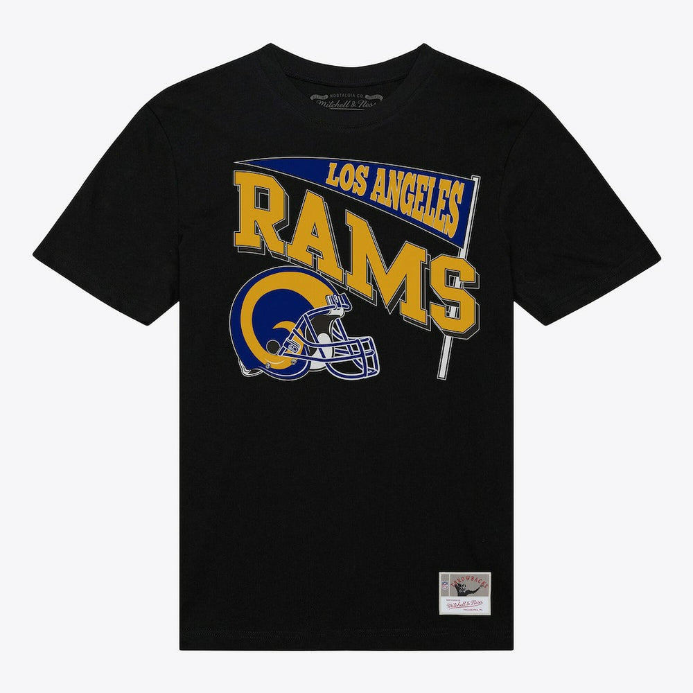 Los Angeles Rams Mitchell & Ness Women's Team Dynamic Boyfriend T-Shirt