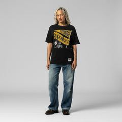 Pittsburgh Steelers Mitchell & Ness Women's Team Dynamic Boyfriend T-Shirt