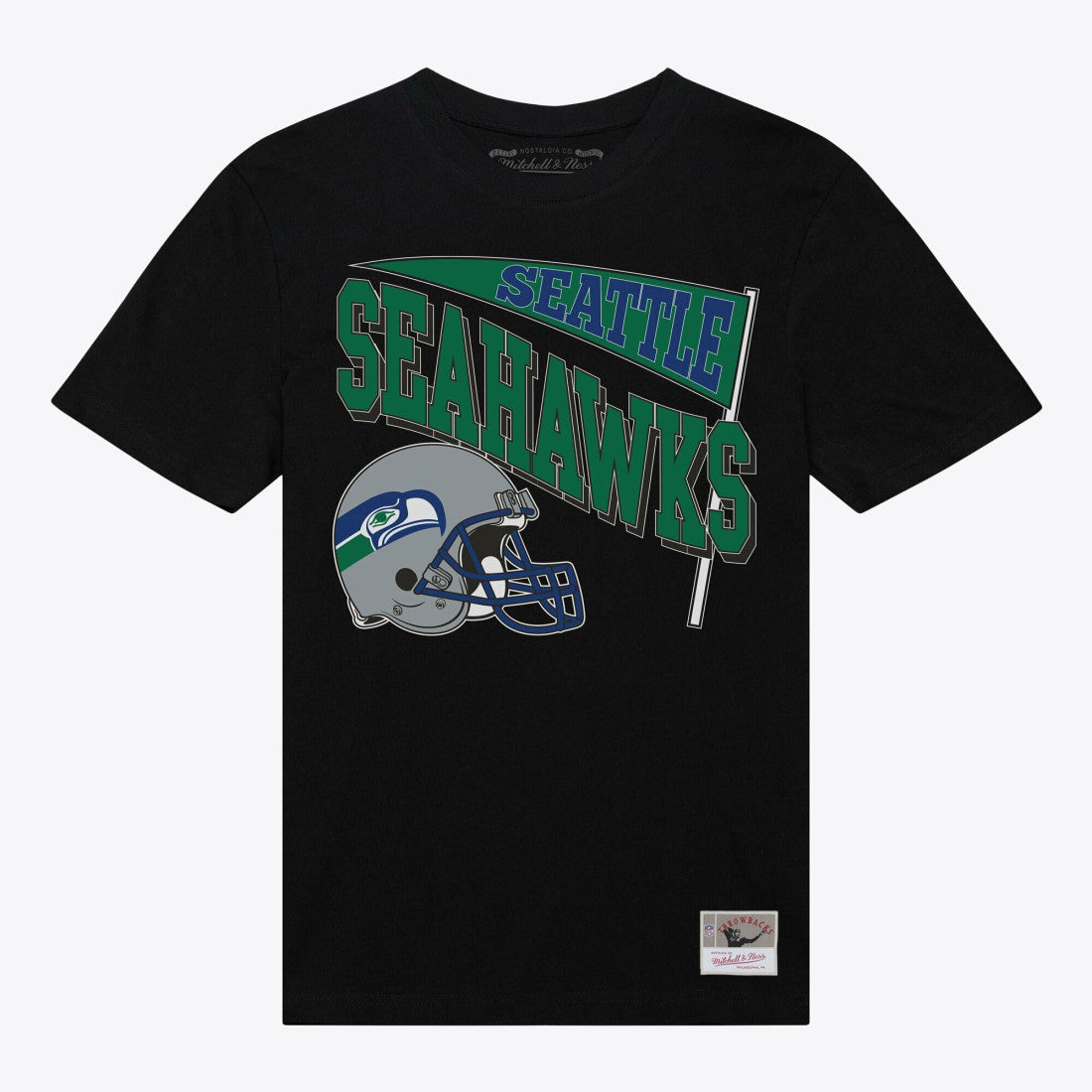 Seattle Seahawks Mitchell & Ness Women's Team Dynamic Boyfriend T-Shirt