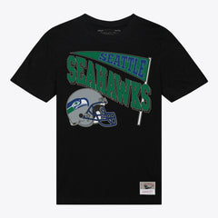 Seattle Seahawks Mitchell & Ness Women's Team Dynamic Boyfriend T-Shirt