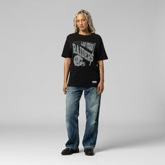 Las Vegas Raiders Mitchell & Ness Women's Team Dynamic Boyfriend T-Shirt