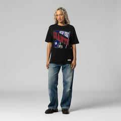 New York Giants Mitchell & Ness Women's Team Dynamic Boyfriend T-Shirt