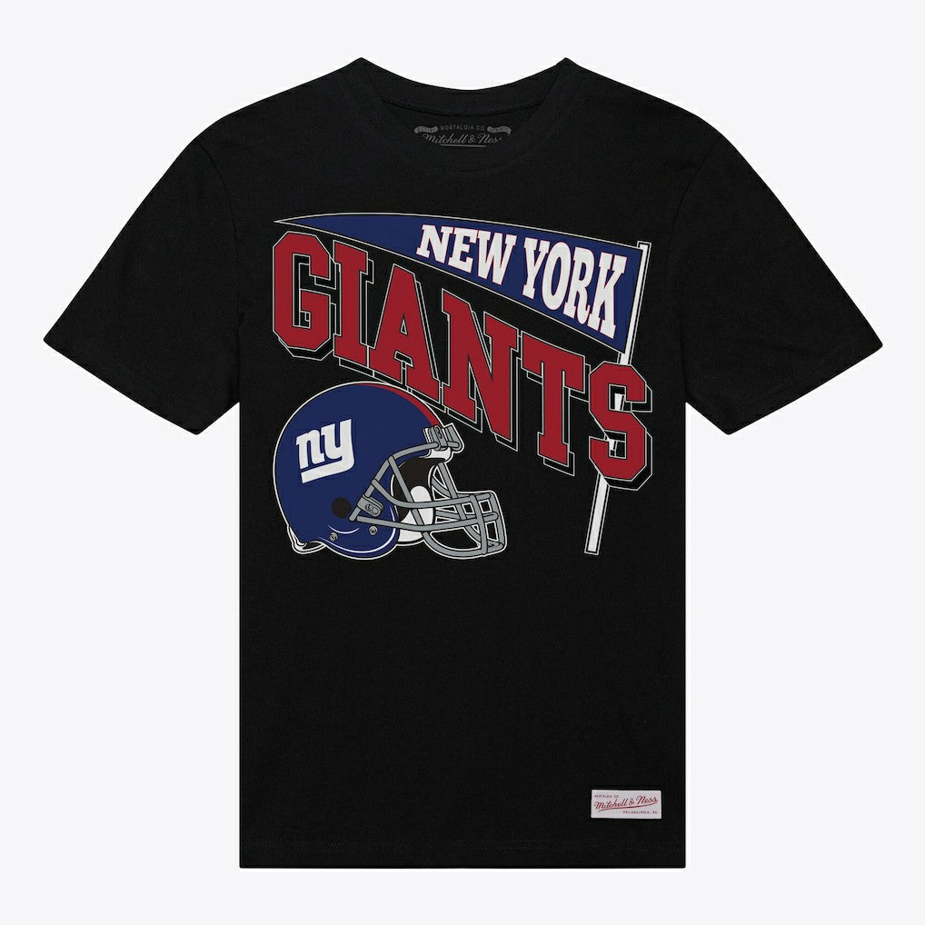 New York Giants Mitchell & Ness Women's Team Dynamic Boyfriend T-Shirt