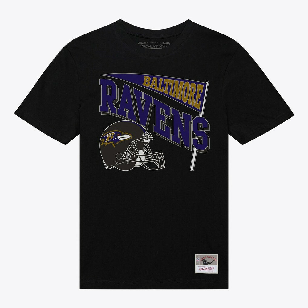 Baltimore Ravens Mitchell & Ness Women's Team Dynamic Boyfriend T-Shirt