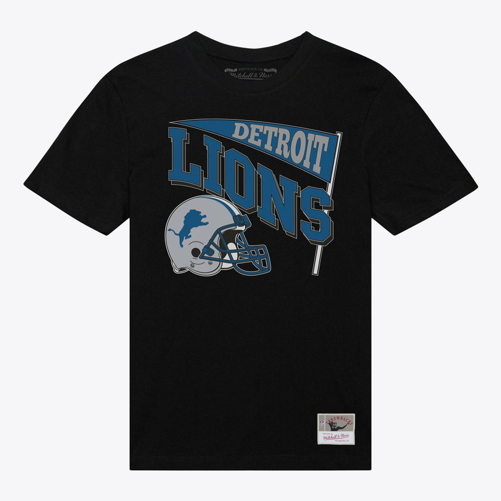 Detroit Lions Mitchell & Ness Women's Team Dynamic Boyfriend T-Shirt