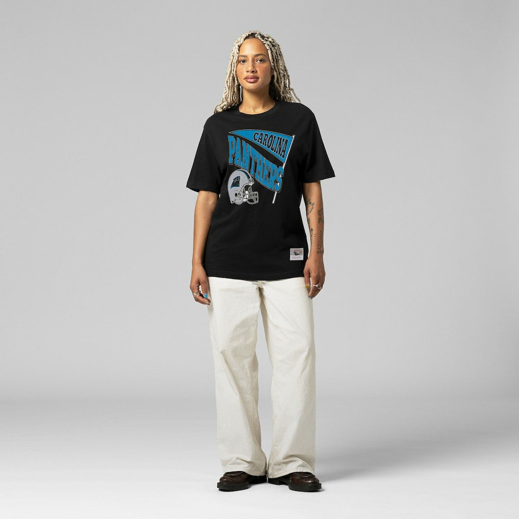Carolina Panthers Mitchell & Ness Women's Team Dynamic Boyfriend T-Shirt