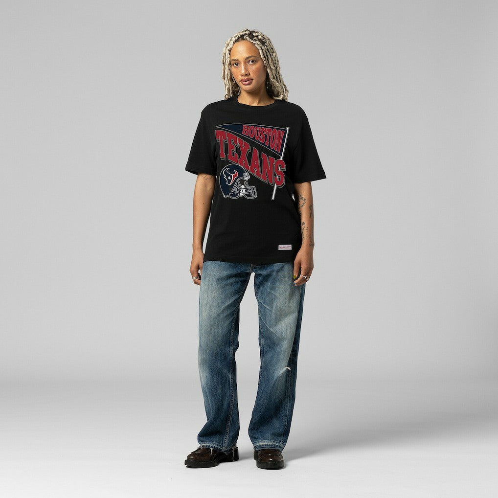 Houston Texans Mitchell & Ness Women's Team Dynamic Boyfriend T-Shirt