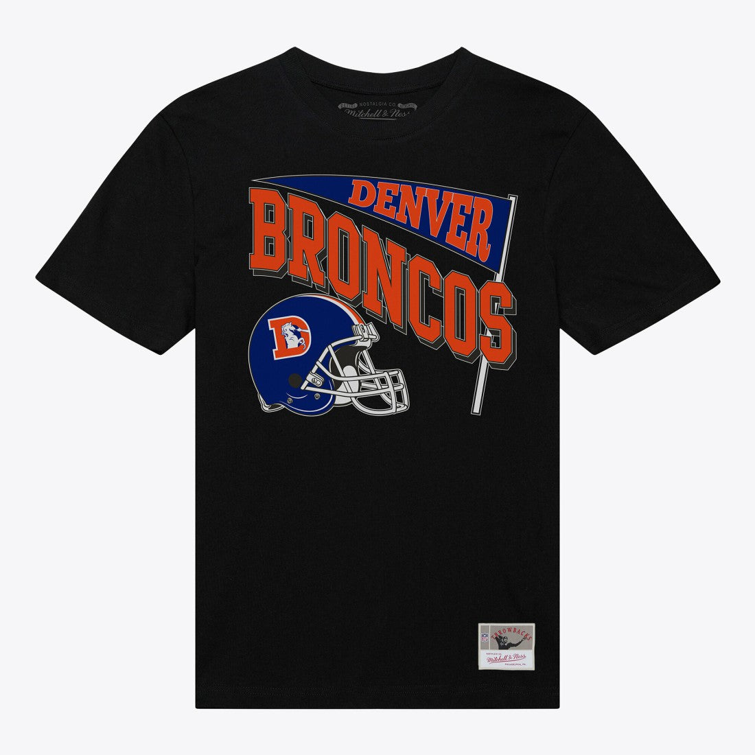 Denver Broncos Mitchell & Ness Women's Team Dynamic Boyfriend T-Shirt