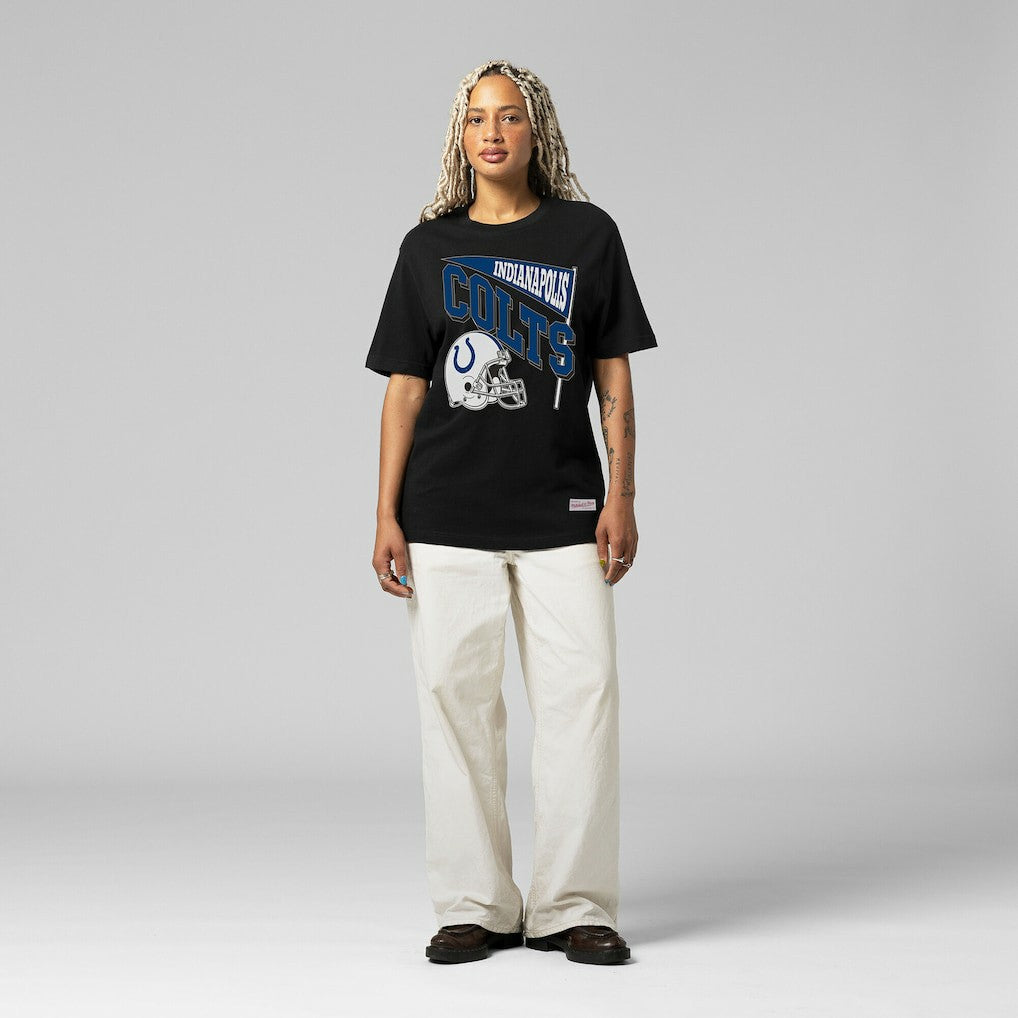 Indianapolis Colts Mitchell & Ness Women's Team Dynamic Boyfriend T-Shirt