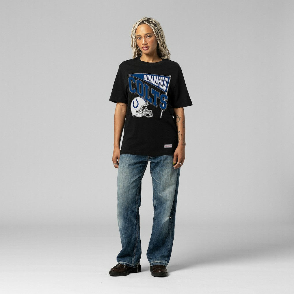 Indianapolis Colts Mitchell & Ness Women's Team Dynamic Boyfriend T-Shirt