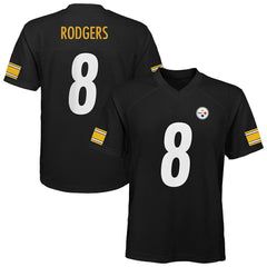 Pittsburgh Steelers  Aaron Rodgers  Outerstuff Youth Replica Player Jersey