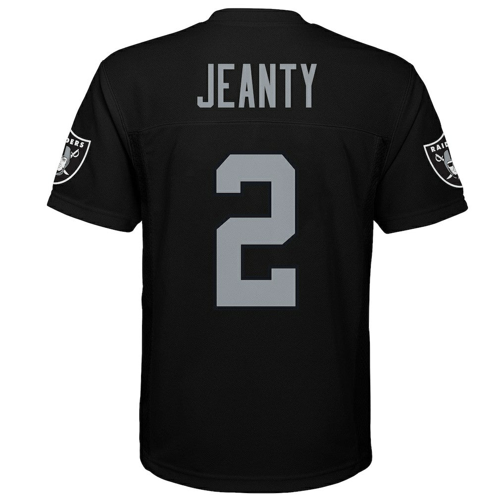 Las Vegas Raiders  Ashton Jeanty  Youth Replica Player Jersey