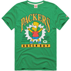 Green Bay Packers  Homage x The Simpsons Unisex Tri-Blend T-Shirt