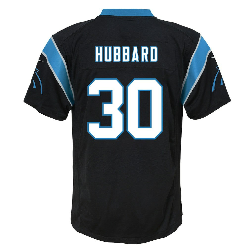 Carolina Panthers Nike Chuba Hubbard  Youth Team Game Jersey