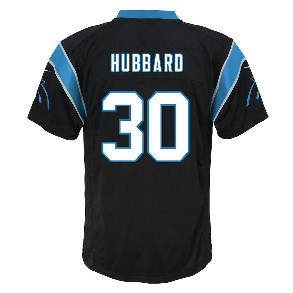 Carolina Panthers Nike Chuba Hubbard  Youth Team Game Jersey