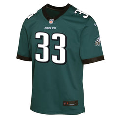 Philadelphia Eagles Nike Cooper DeJean  Youth Game Player Jersey