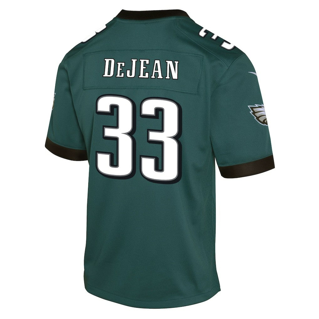 Philadelphia Eagles Nike Cooper DeJean  Youth Game Player Jersey