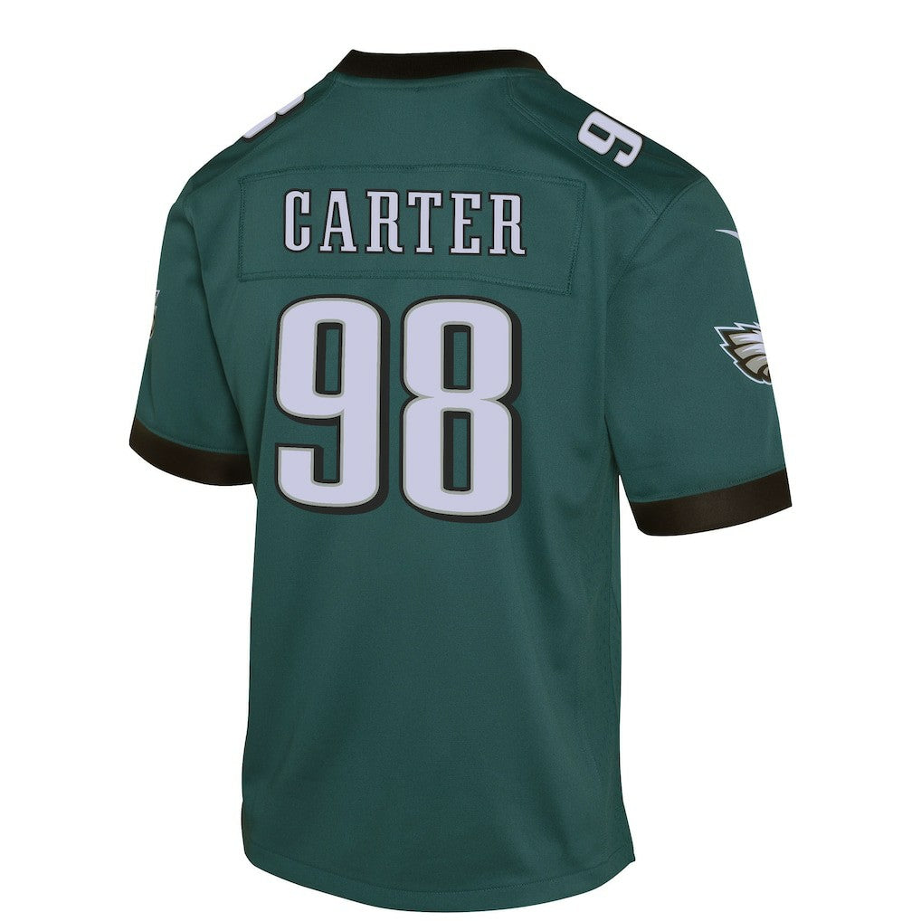 Philadelphia Eagles Nike Jalen Carter  Youth Game Player Jersey