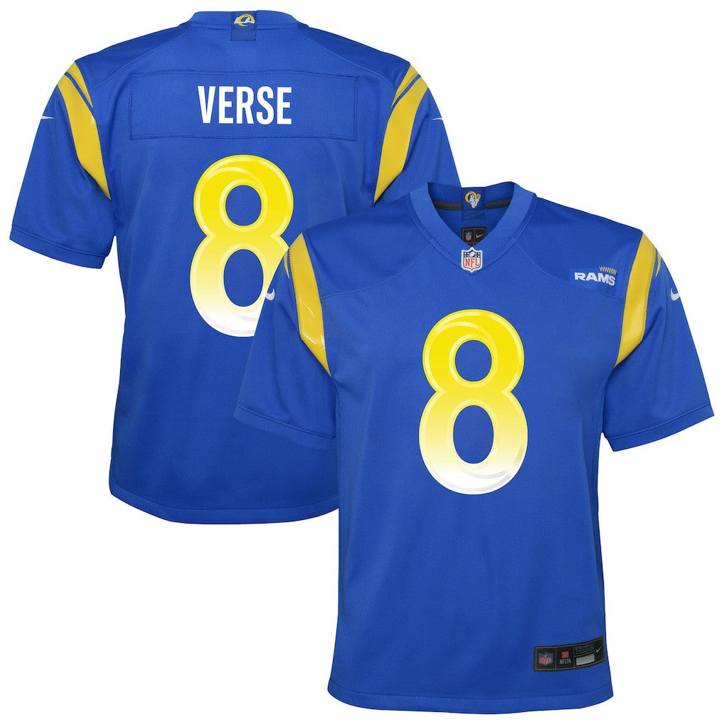 Los Angeles Rams Nike Jared Verse  Youth Team Game Jersey