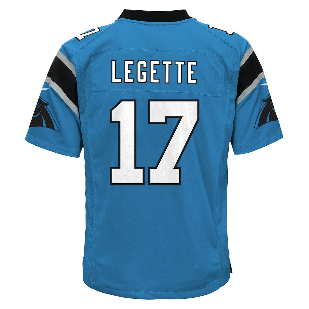Carolina Panthers Nike Xavier Legette  Youth Alternate Game Jersey