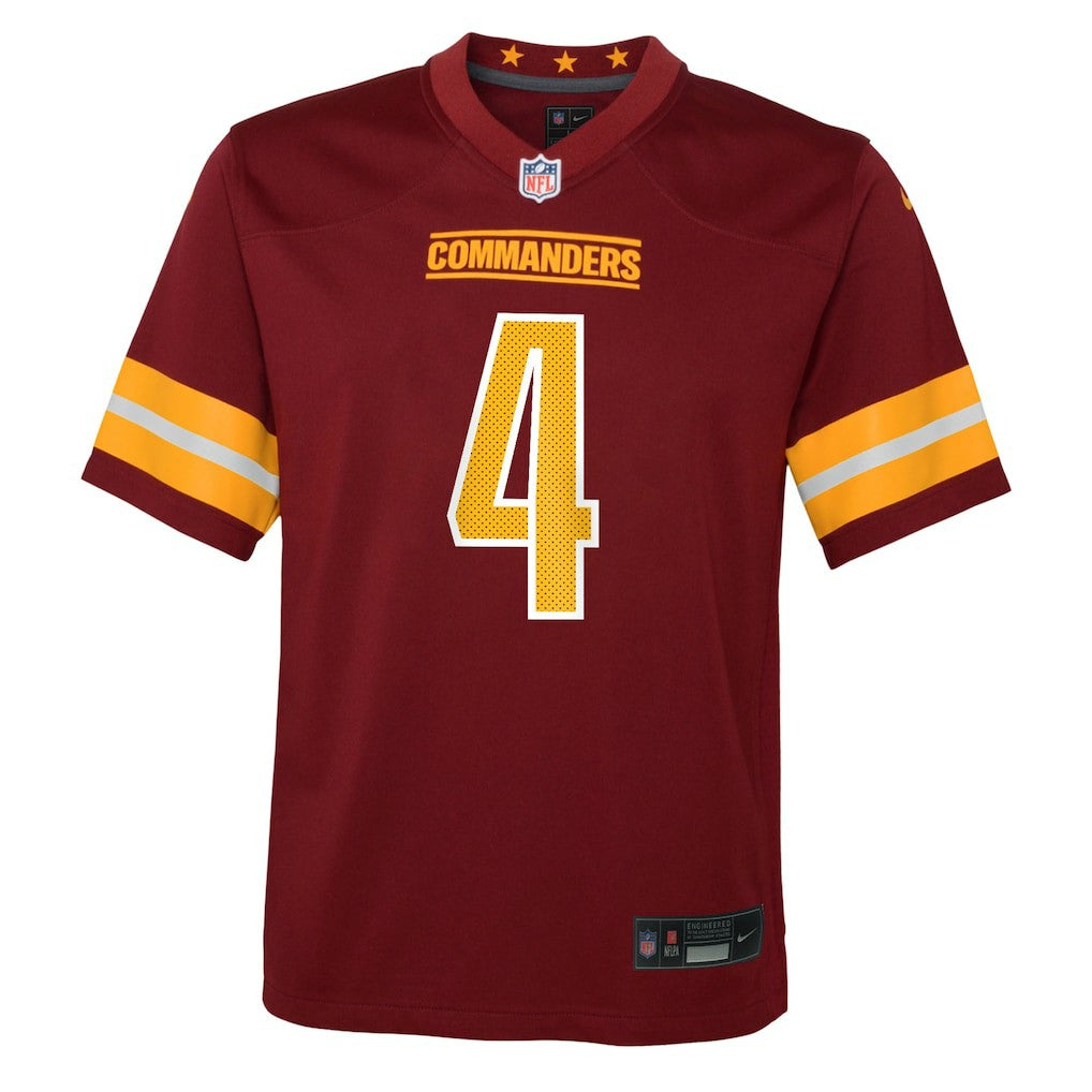 Washington Commanders Nike Frankie Luvu  Youth Team Game Jersey