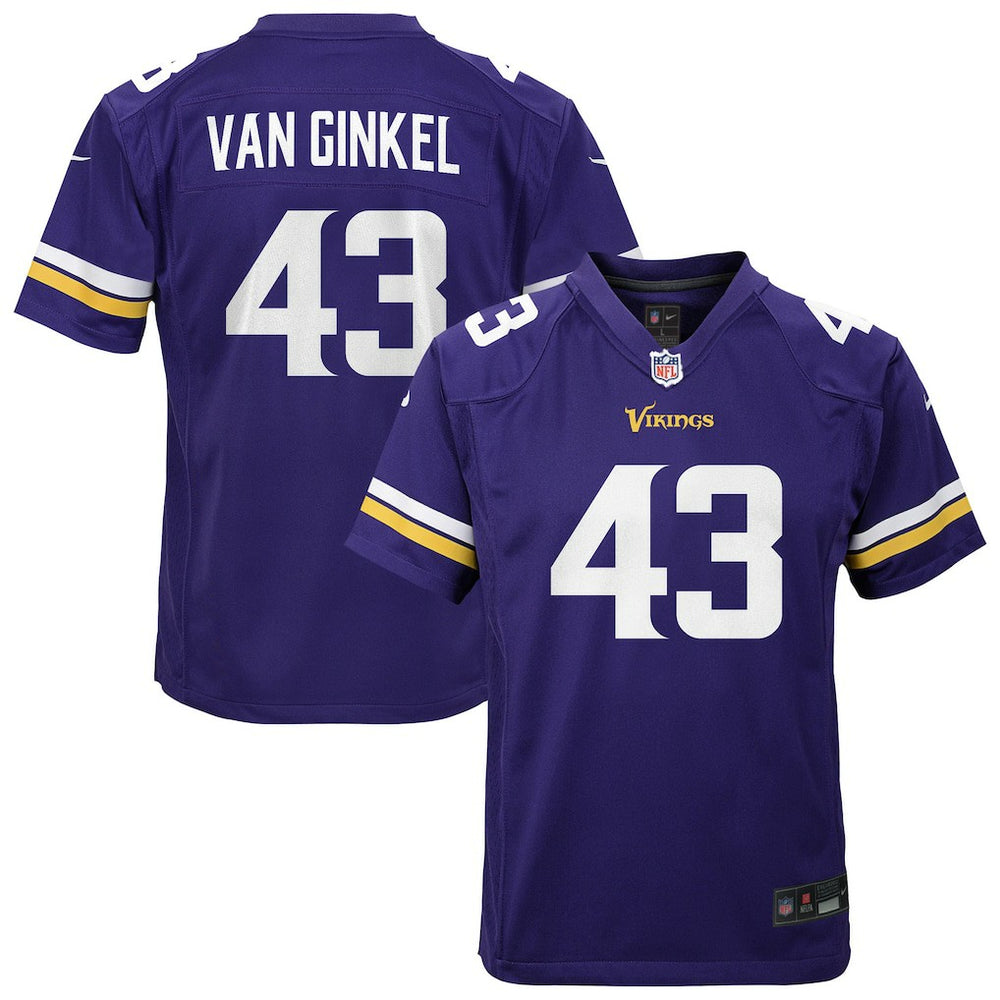 Minnesota Vikings Nike Andrew Van Ginkel  Youth Youth
