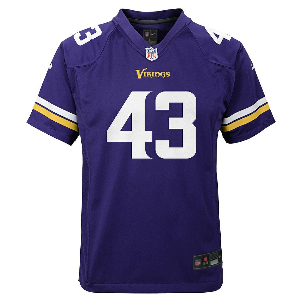 Minnesota Vikings Nike Andrew Van Ginkel  Youth Youth