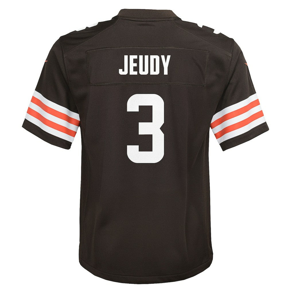 Cleveland Browns Nike Jerry Jeudy  Youth Team Game Jersey