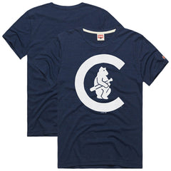 Chicago Cubs Homage Hyper Local Refresh Tri-Blend T-Shirt | MLB New