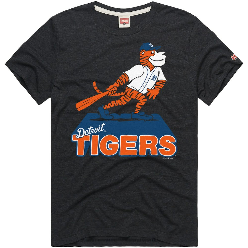 Detroit Tigers Homage Hyper Local Refresh Tri-Blend T-Shirt | MLB US