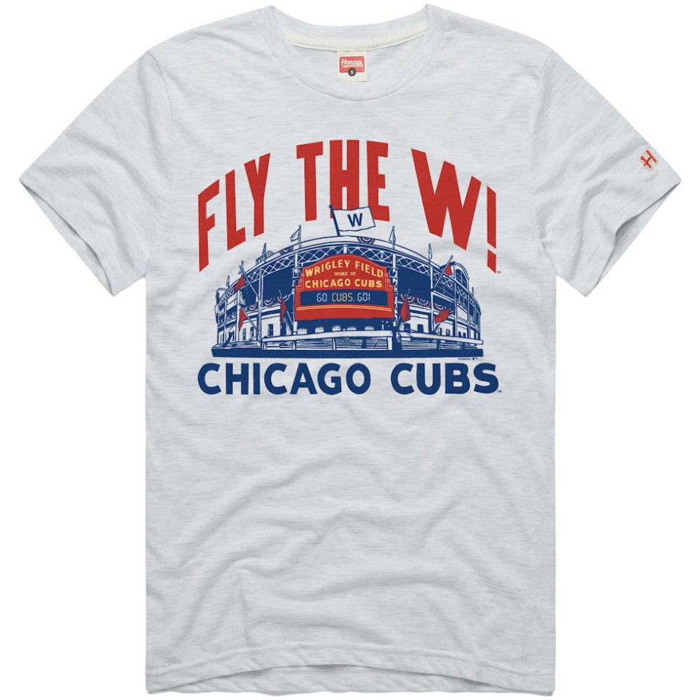 Chicago Cubs Homage Hyper Local Refresh Tri-Blend T-Shirt | MLB Online