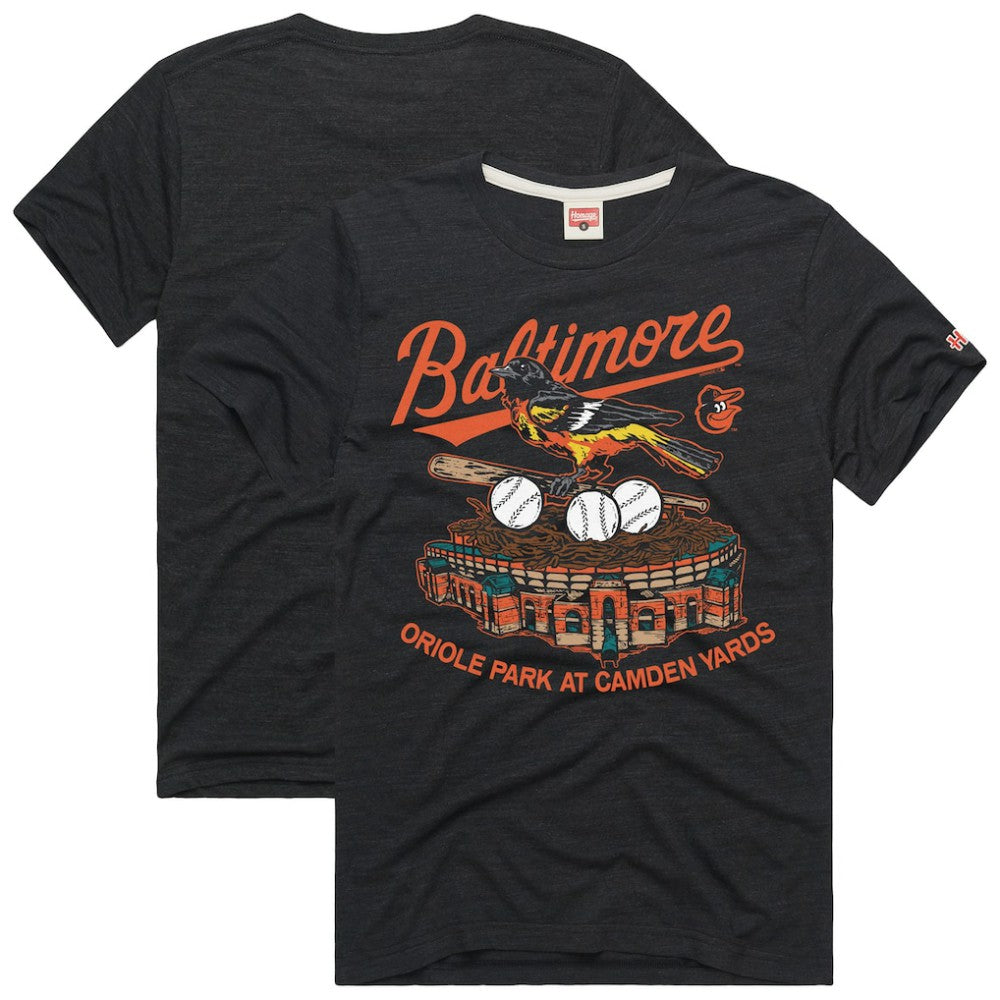 Baltimore Orioles Homage Hyper Local Refresh T-Shirt | MLB On Sale