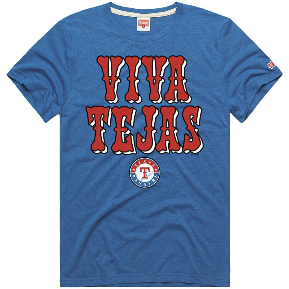 Texas Rangers Homage Hyper Local Refresh T-Shirt | MLB Discount