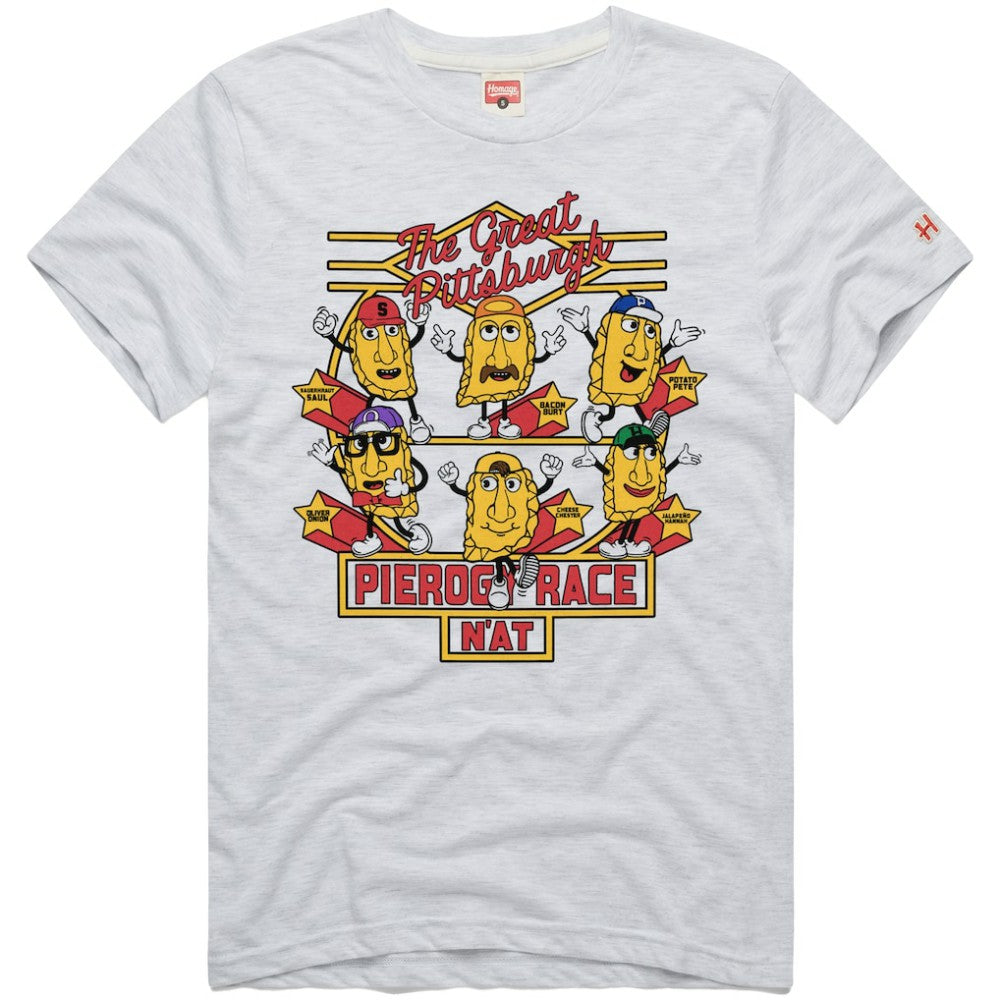 Pittsburgh Pirates Homage Hyper Local Refresh Tri-Blend T-Shirt | MLB New