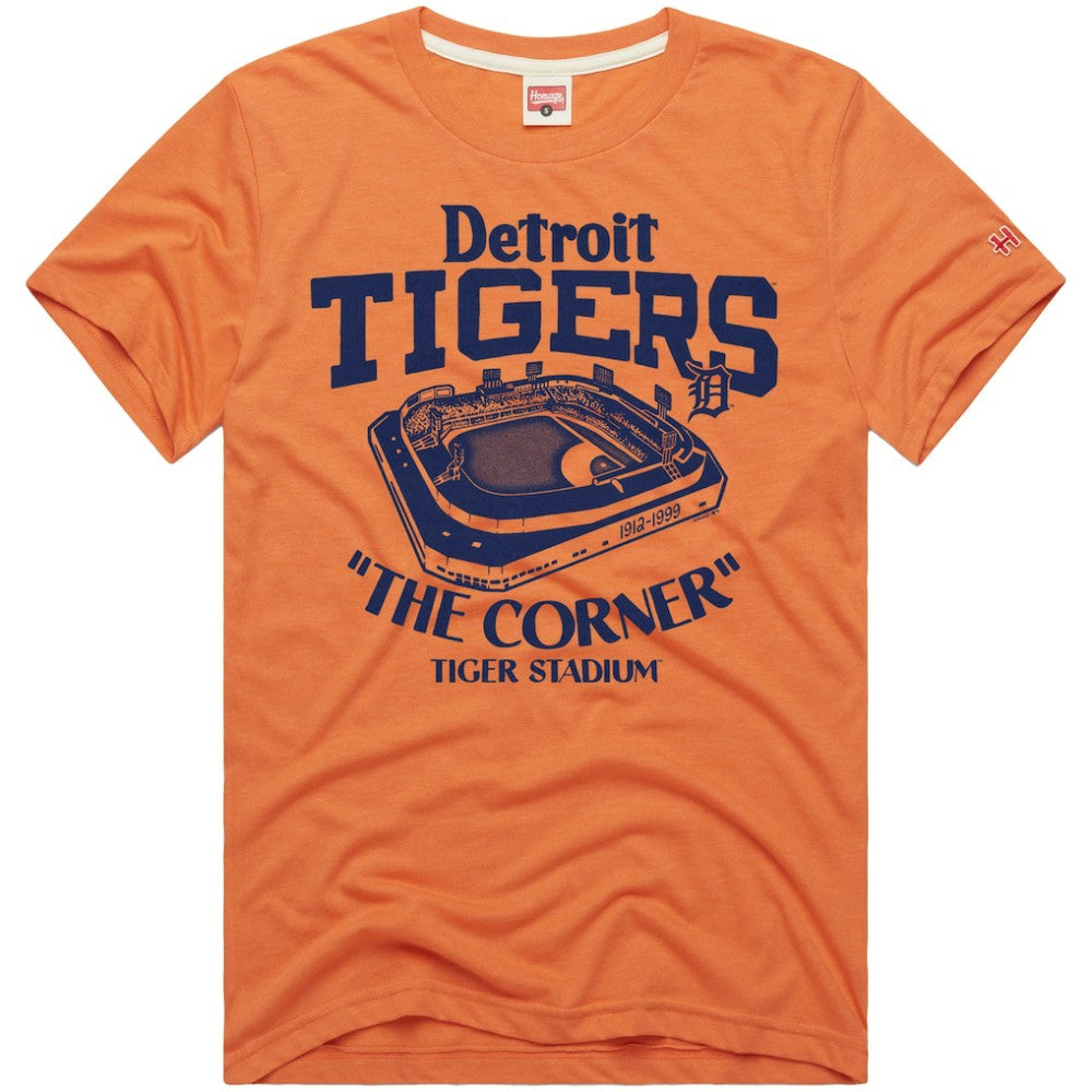 Detroit Tigers Homage Hyper Local Refresh Tri-Blend T-Shirt | MLB Shop