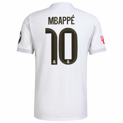 Kylian Mbappé Real Madrid 2025/26 Home Player Jersey White - Adidas