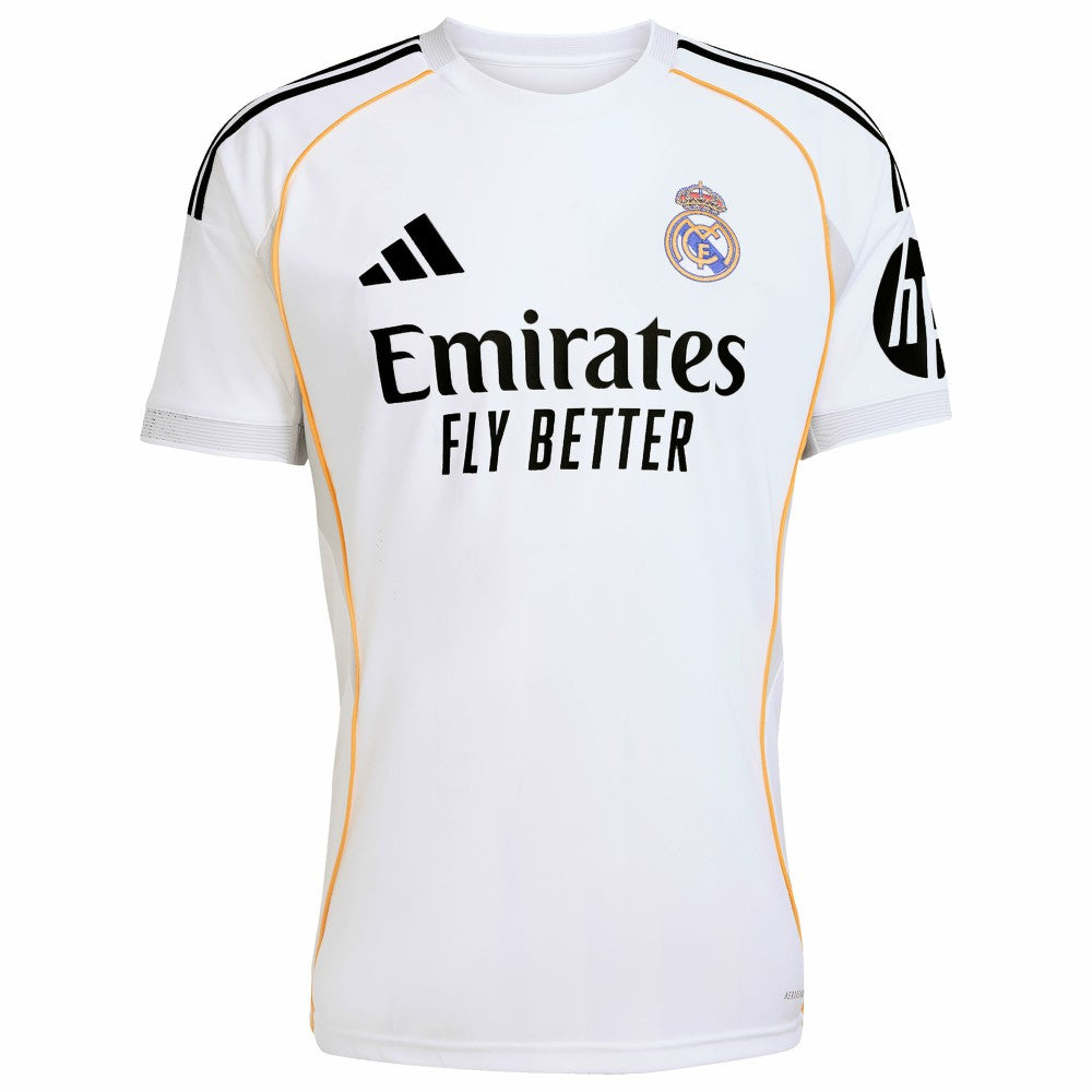 Kylian Mbappé Real Madrid 2025/26 Home Replica Player Jersey White - Adidas