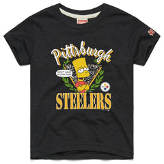 Pittsburgh Steelers  Homage x The Simpsons Youth Tri-Blend T-Shirt
