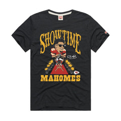 Kansas City Chiefs  Patrick Mahomes  Homage Unisex Caricature Player Graphic Tri-Blend T-Shirt