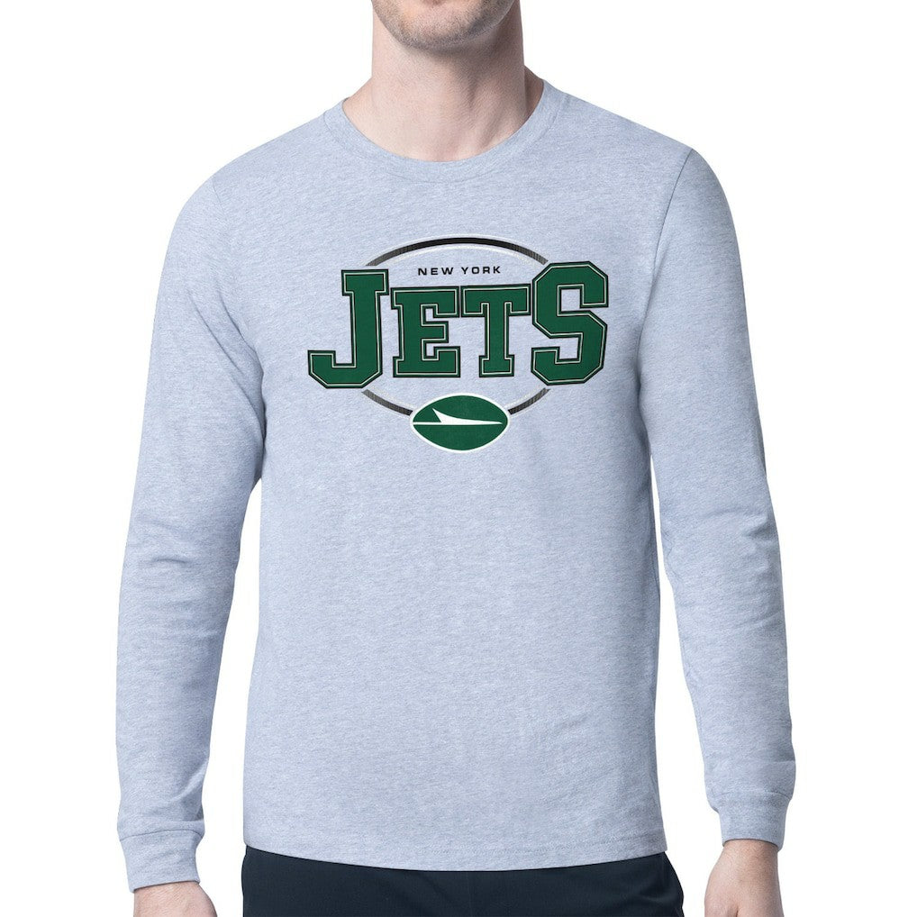 New York Jets  Starter Team Track Graphic Long Sleeve T-Shirt